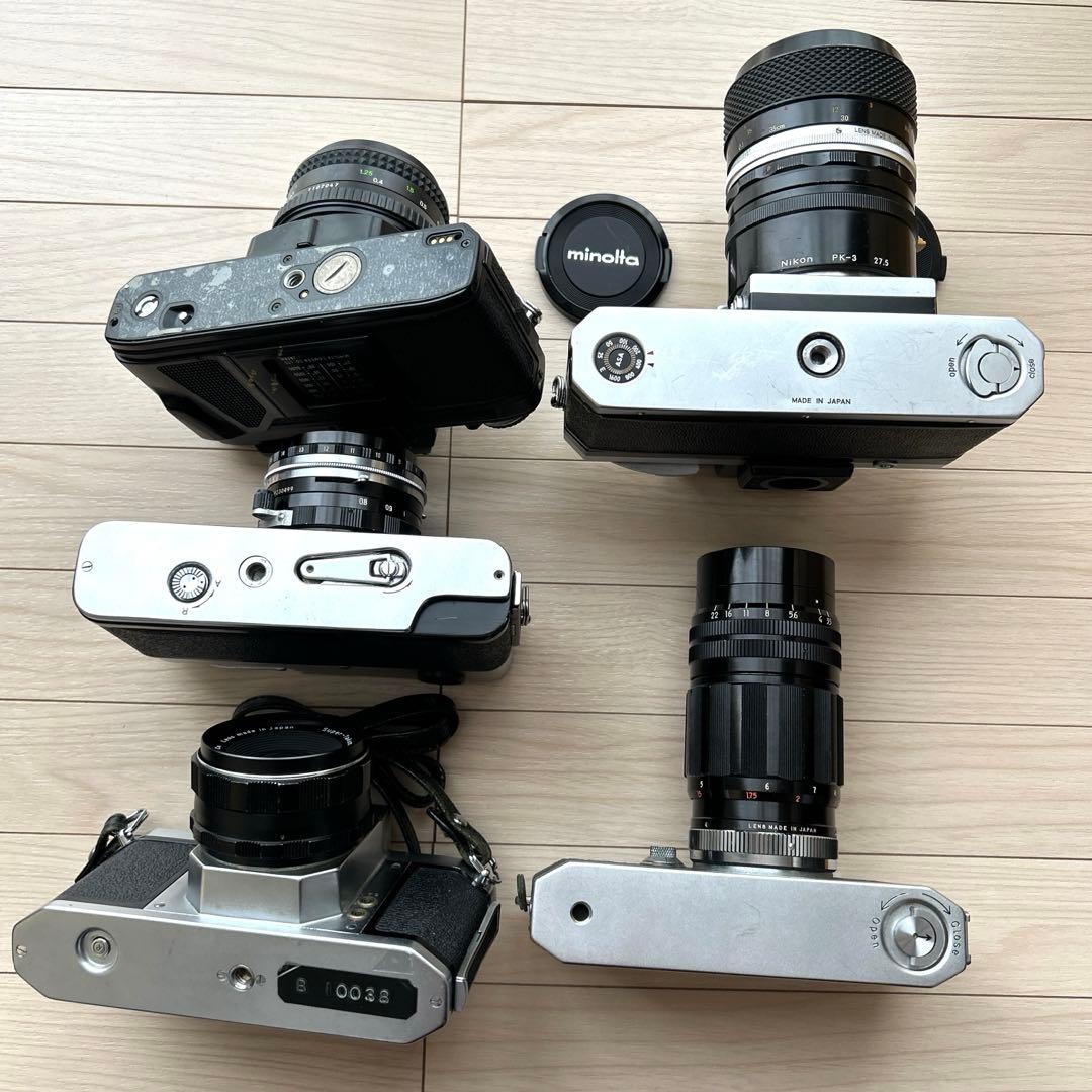 ジャンク フィルムカメラ 5台セット レンズ付き - メルカリ