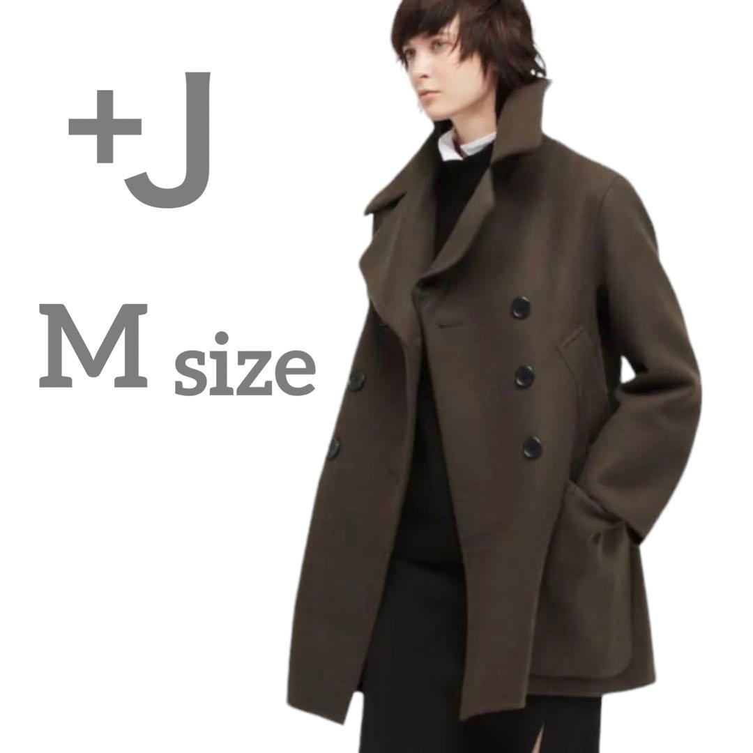 40 UNIQLO +J ジルサンダー ダブルフェイス ピーコート PコートM