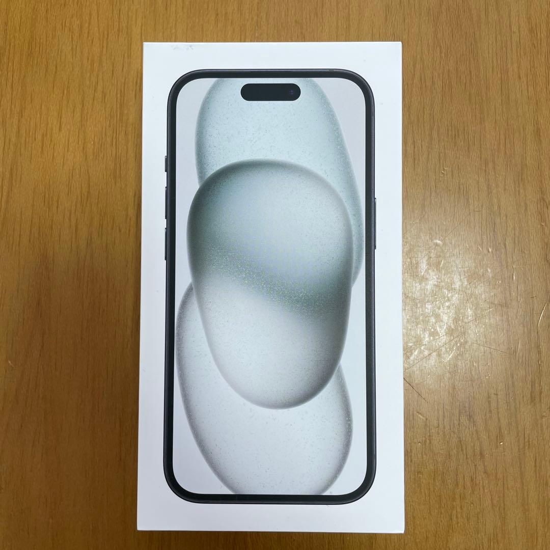 《新品・未使用》Apple iPhone15 128GB ブラックSIMフリー
