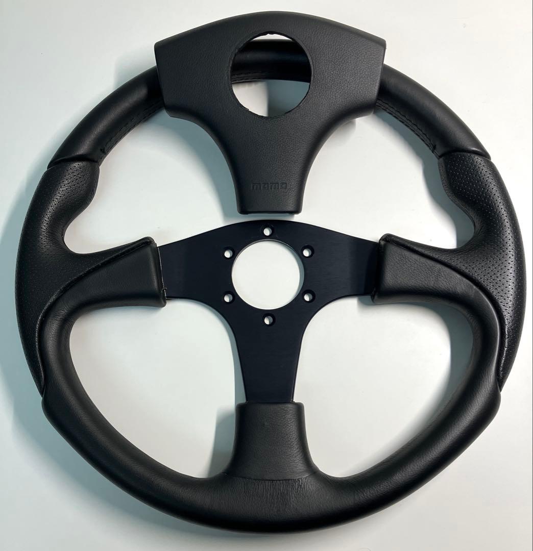 モモ MOMO ステアリング36cm/NARDI/ナルディ/ホーンボタン無し - メルカリ