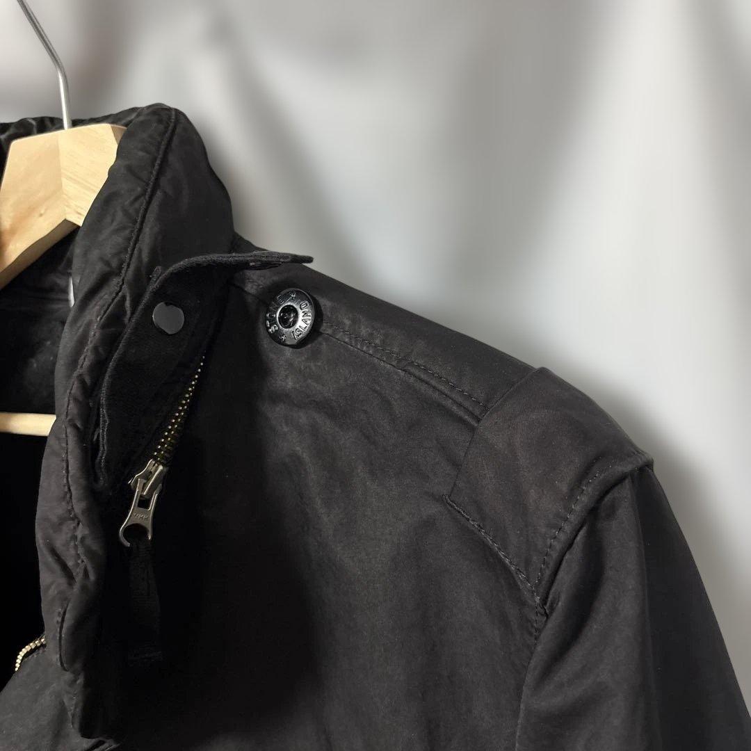 ストーンアイランド ブラック コート M