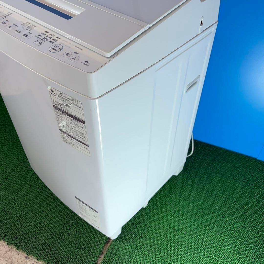 756 TOSHIBAウルトラファインバブル洗濯機 8キロ 大人気 小型 家庭用