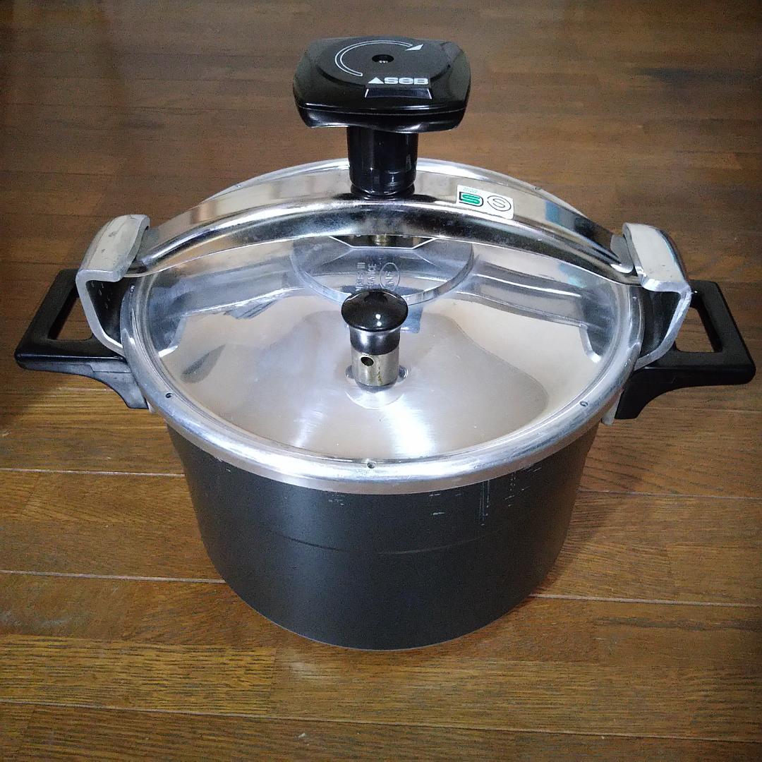 SEB セブ アルミ 両手 圧力鍋 フランス製 6L - メルカリ