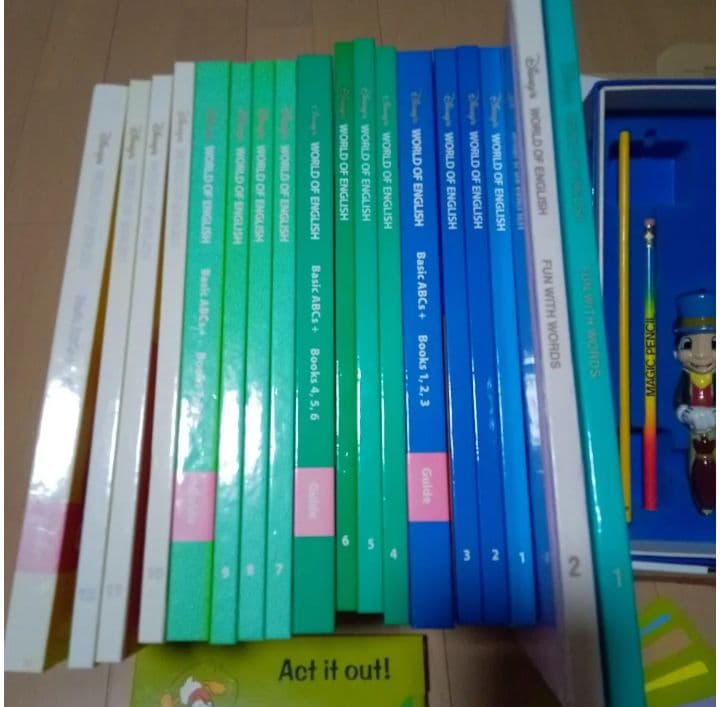 DWE 英語教材 セット 幼児教育 英語 ディズニー 知育 - メルカリ