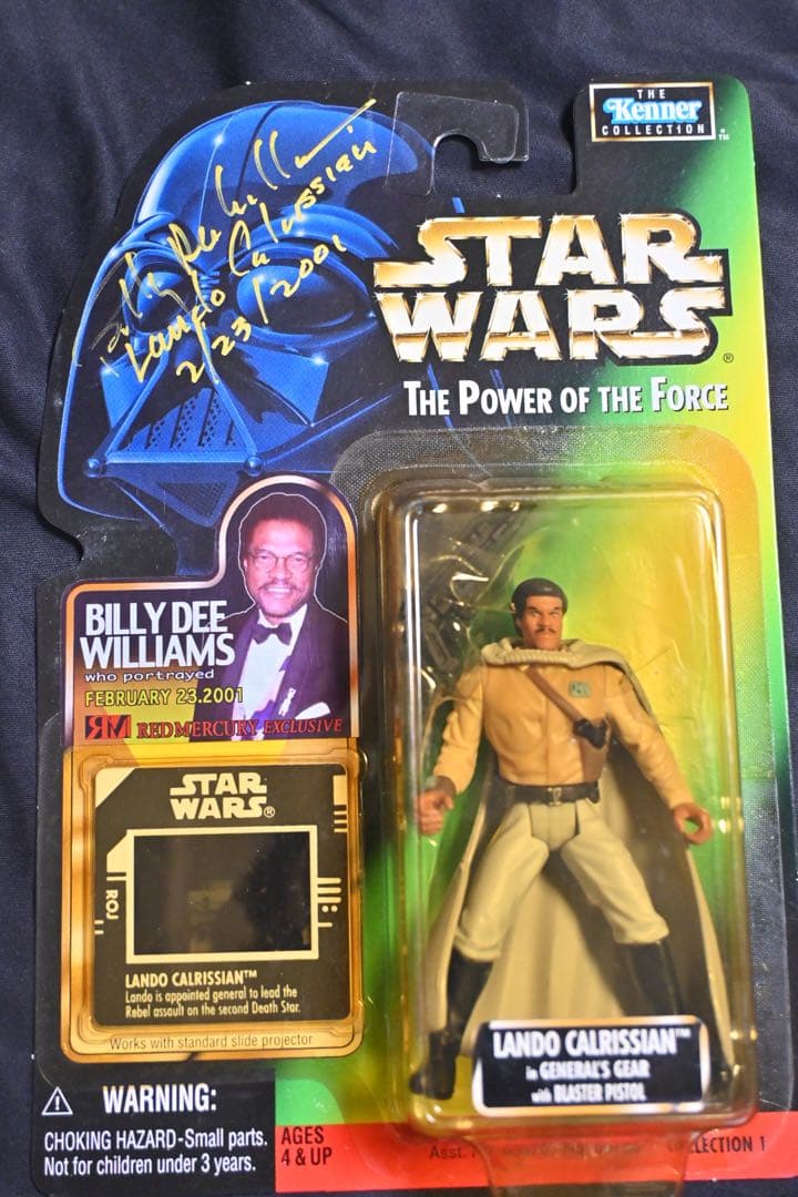 ランド•カルリジアン役 ビリー・ディー・ウィリアムズ氏サイン入り