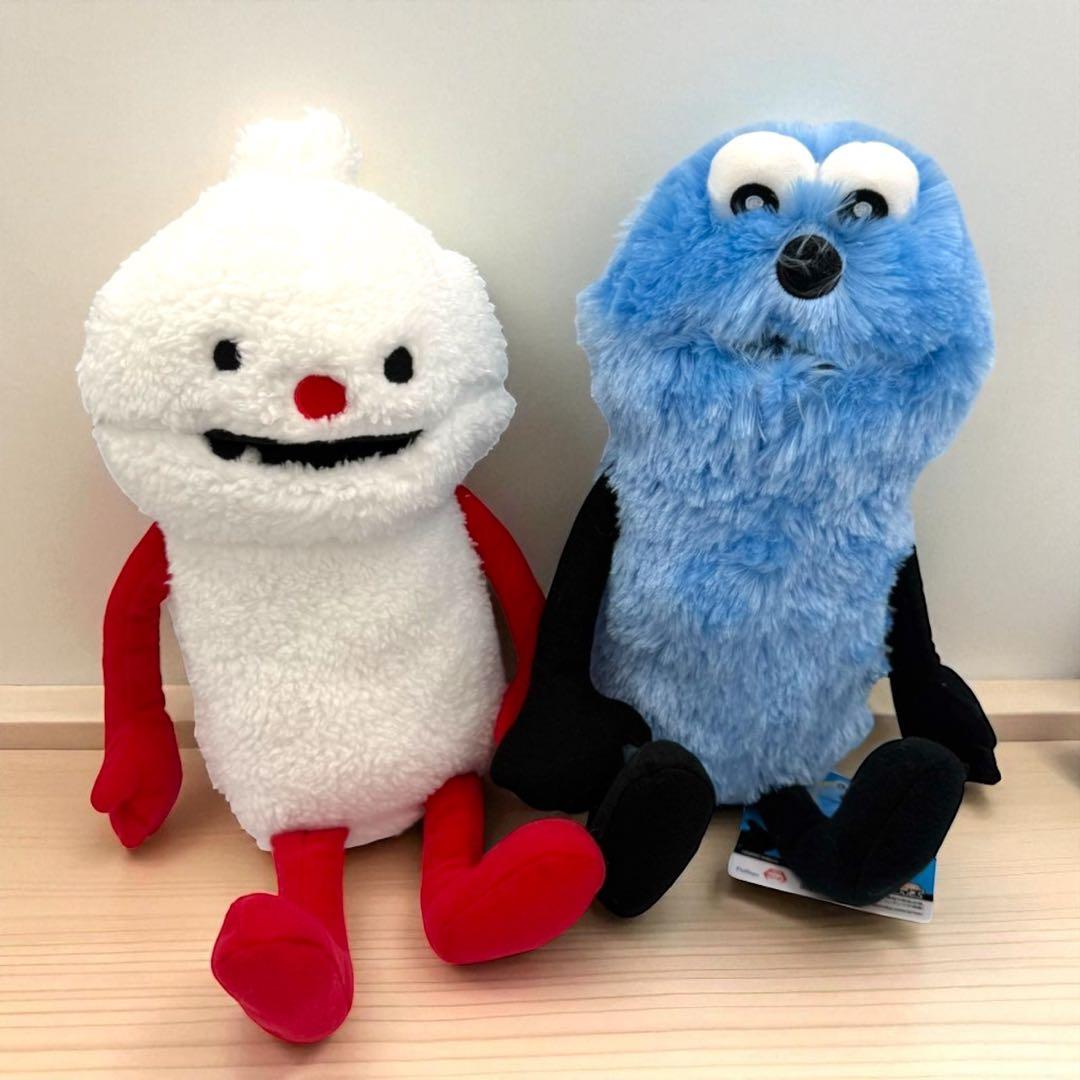 パペットスンスン おすわりBigぬいぐるみ スンスン＆ノンノン セット