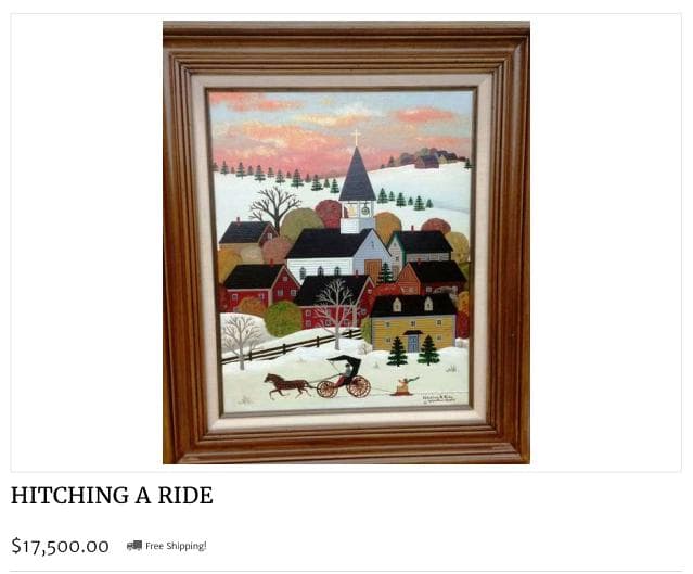 260万円販売】ジェーン・ウースター・スコット油彩原画 - メルカリ