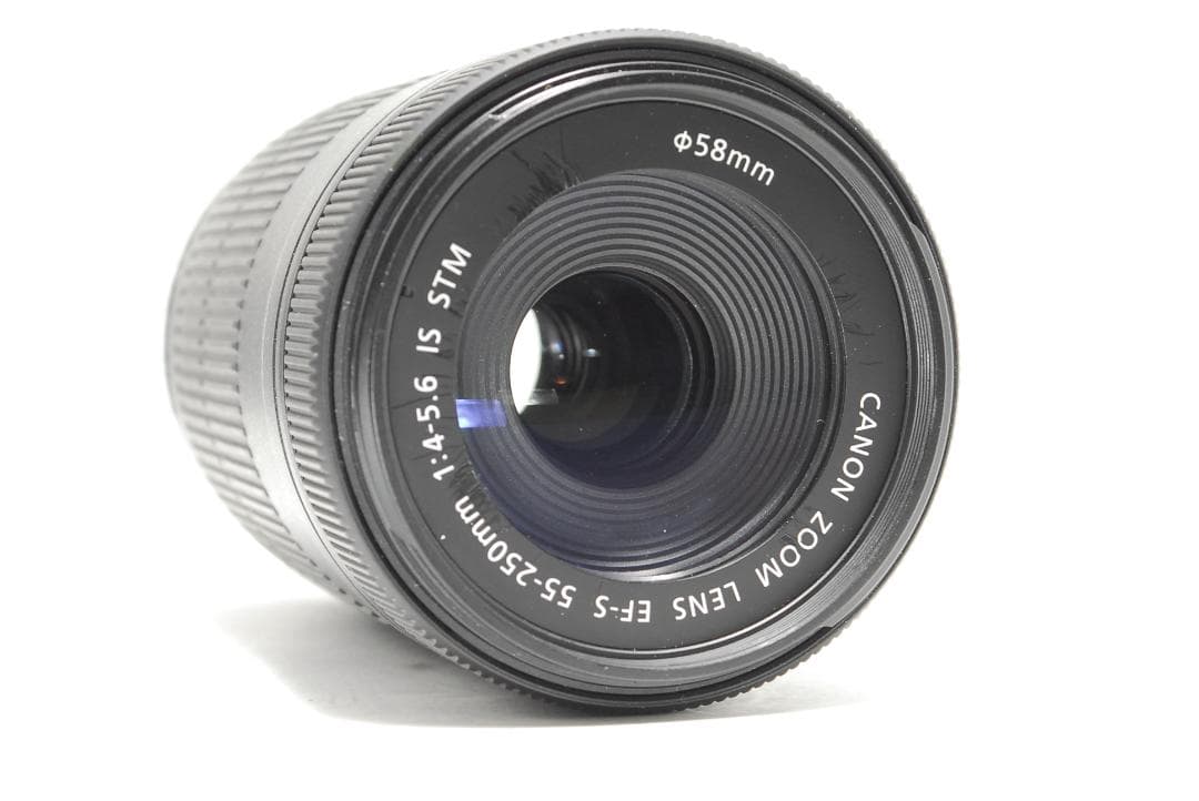 手ぶれ補正搭載 Canon EF-S 55-250mm IS STM 美品 望遠