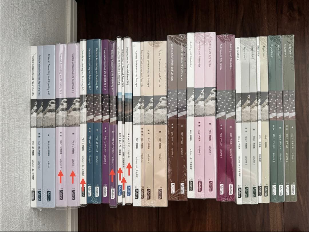 Abitus】USCPA（米国公認会計士）テキスト・問題集（ver 7.31） - メルカリ