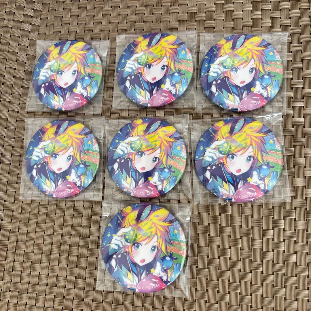 プロセカ グリ缶 グリッター缶バッジ 42C レン 鏡音レン - メルカリ