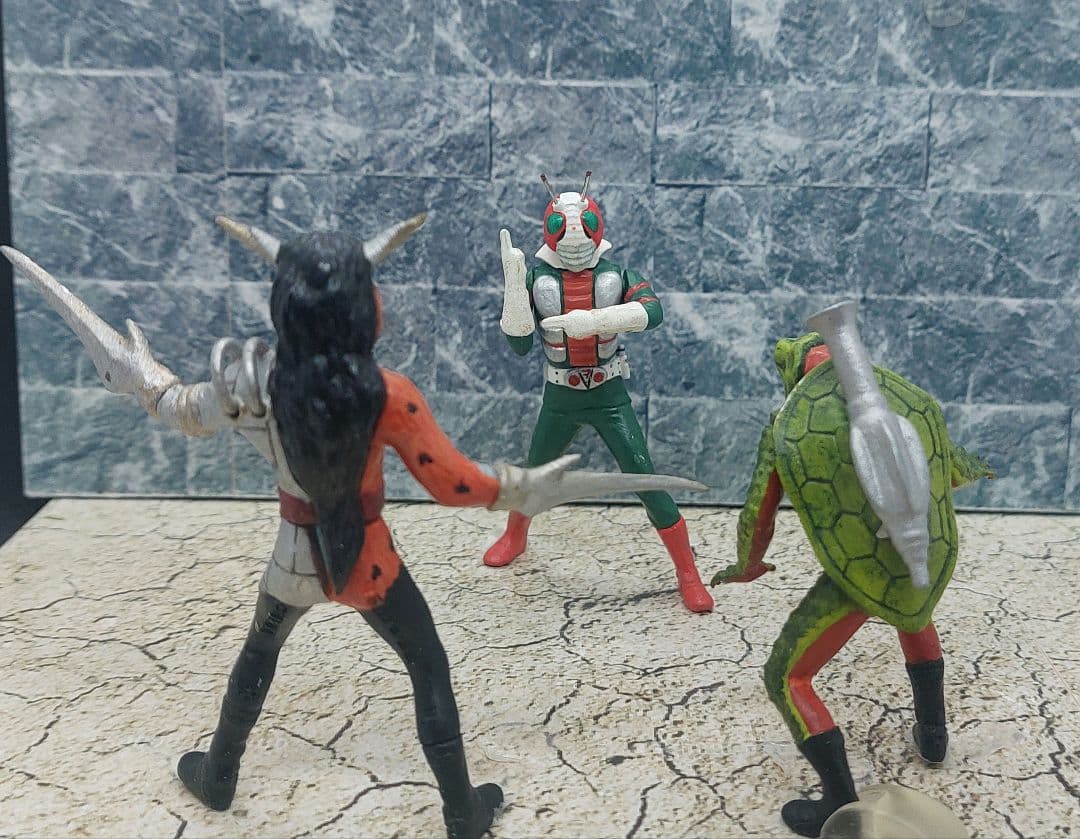 仮面ライダー かりうむ様専用仮面ライダーリペイントフィギュア5種