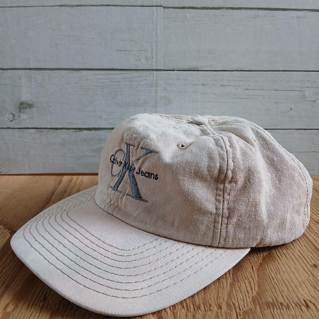 USA製 ヴィンテージ CK 】 カルバンクライン ジーンズ キャップ - メルカリ