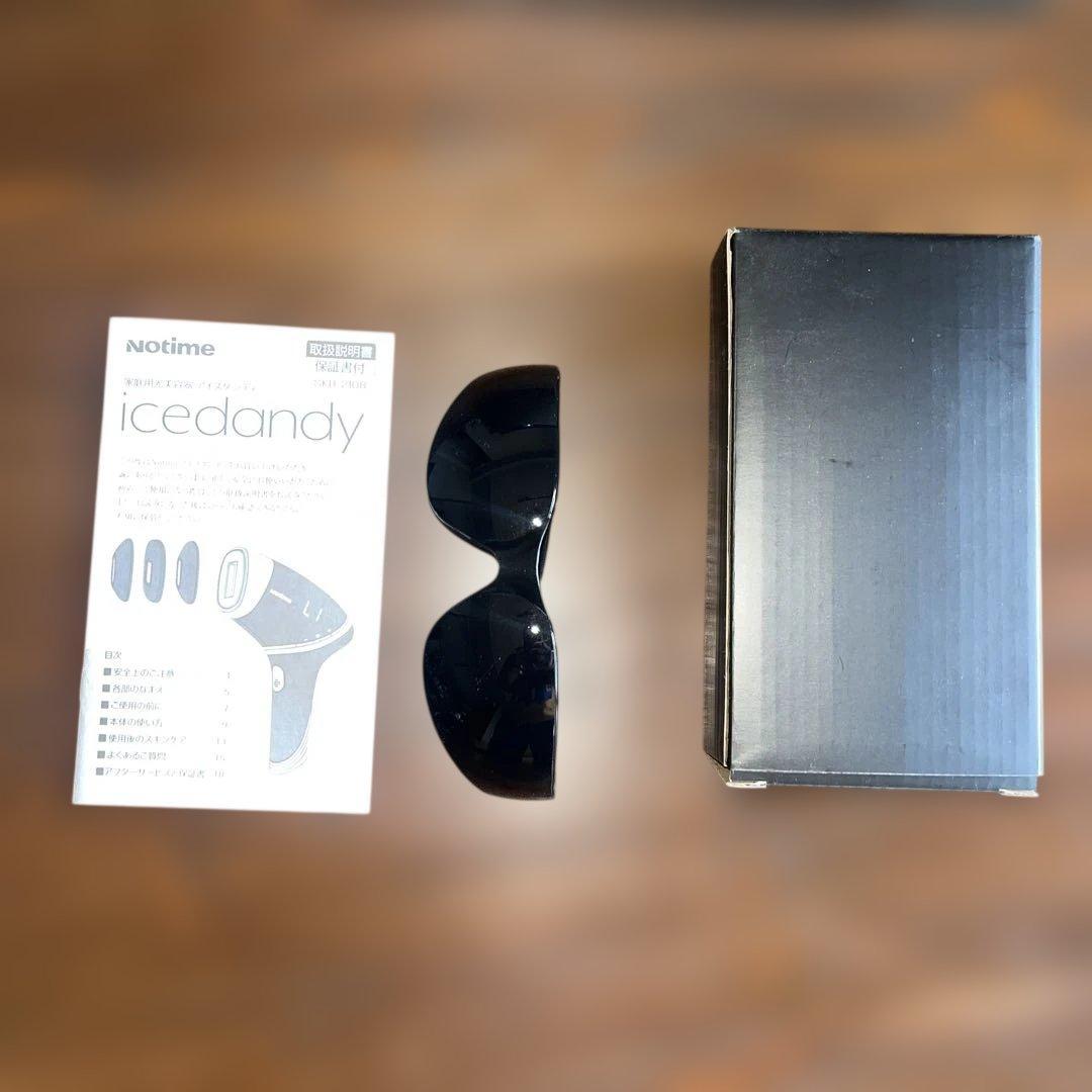 Notime icedandy 脱毛器 3カートリッジ付き - メルカリ
