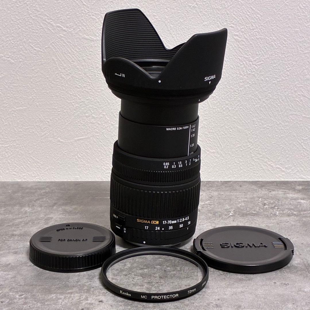 ⭐️美品⭐️シグマ SIGMA 17-70mm F2.8-4.5 DC キャノン用