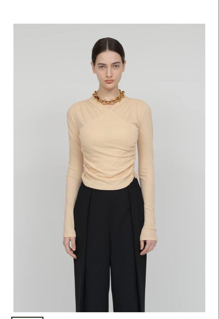 IIROT イロット Sheer Crossover Top - メルカリ