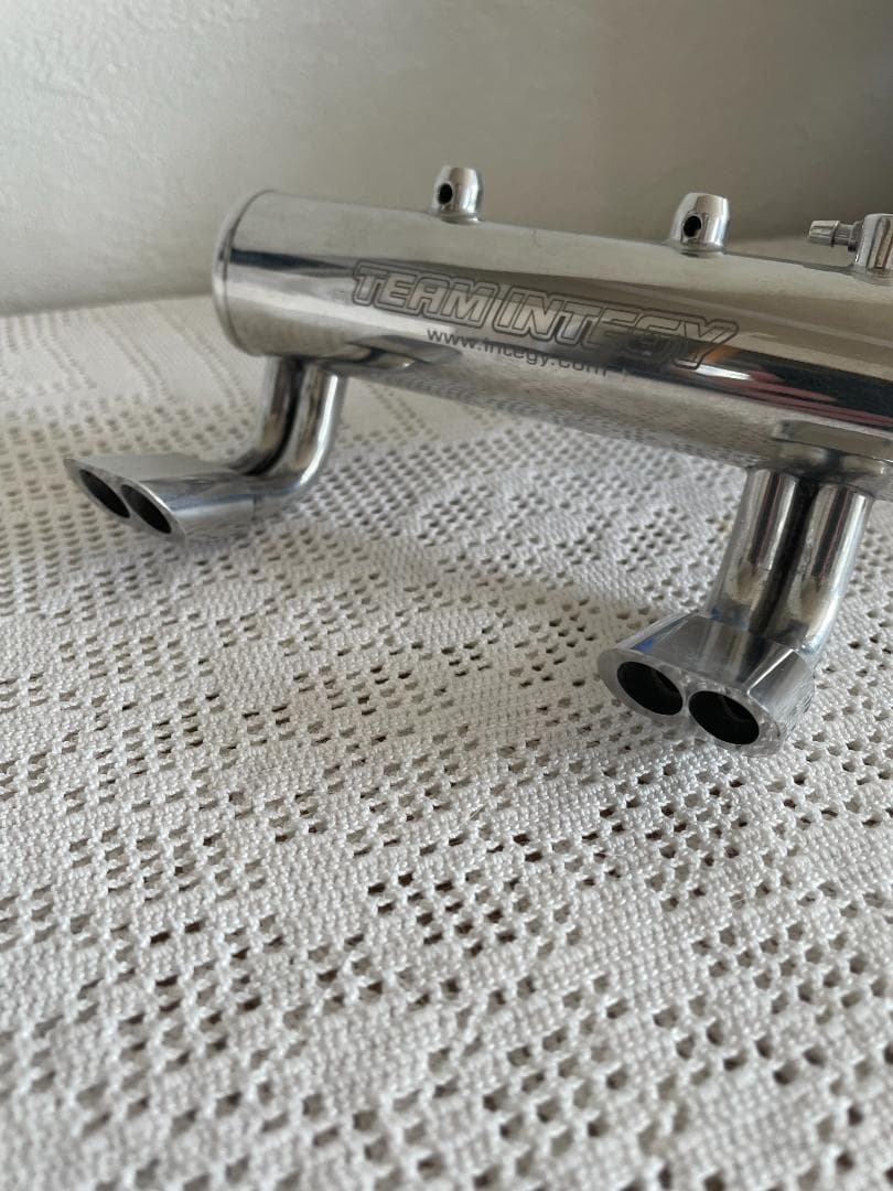 サベージ(SAVAGE) HPI 用 INTEGY後方排気ディアルマフラー