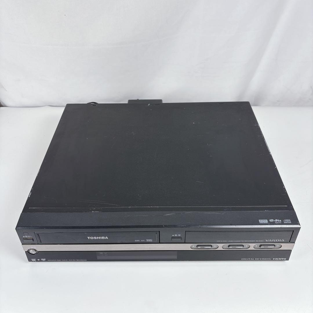 TOSHIBA 東芝VTR一体型HDD＆DVDビデオレコーダー RD-W301 - メルカリ