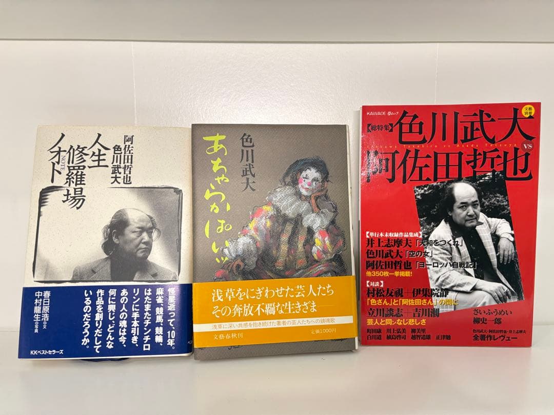 色川武大 阿佐田哲也全集 14巻 「道路の虹」あちゃらかぱい人生修羅場