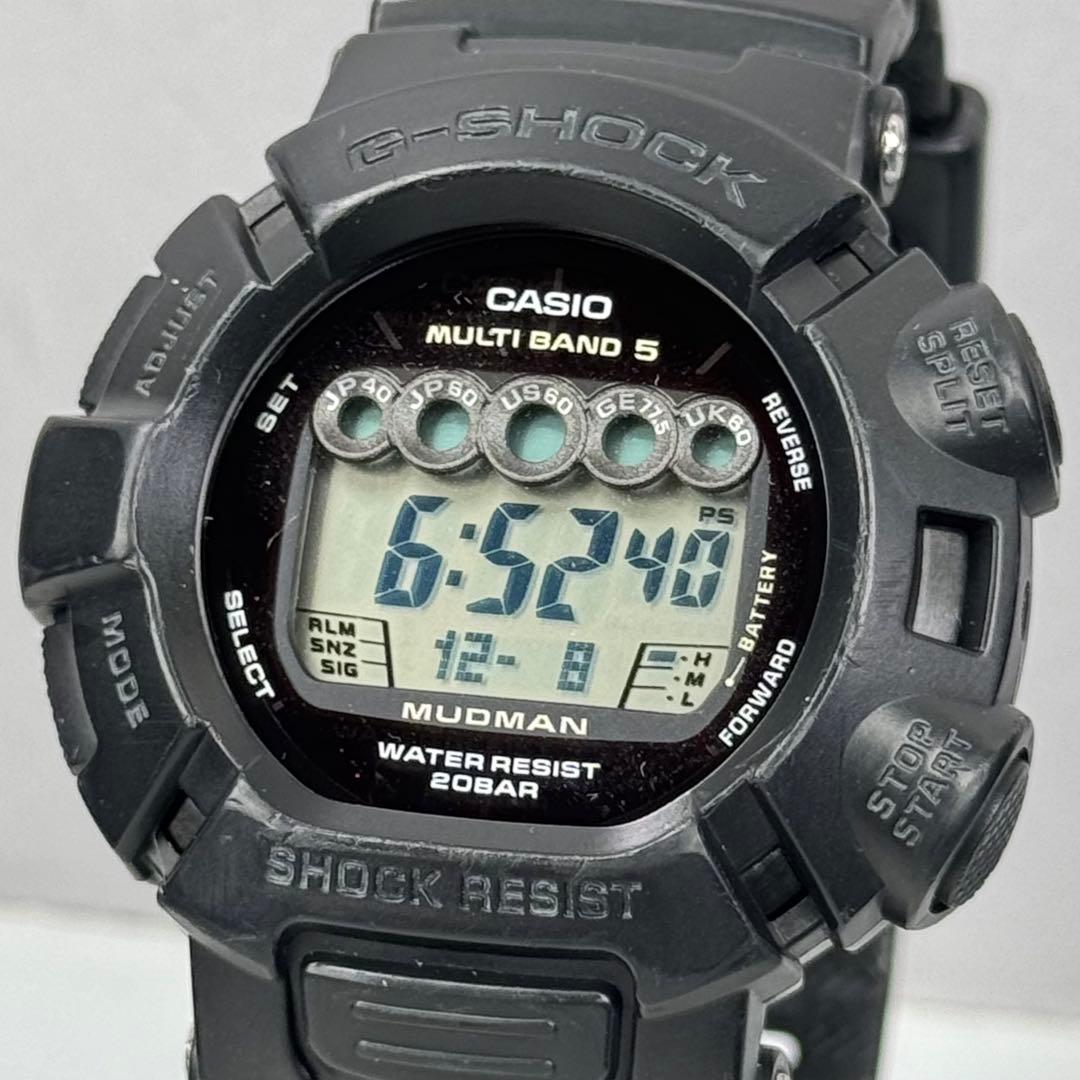 美品 G-SHOCK GW-9000 MUDMAN マッドマン 電波ソーラー - メルカリ