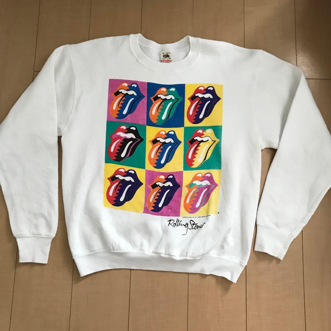激レア スウェット ローリングストーンズ Rolling Stones 89年製