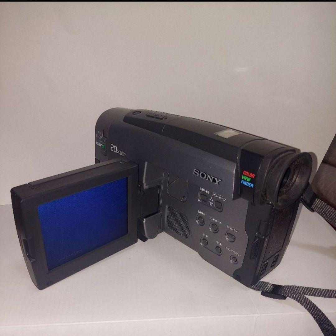 04)SONY ソニー CCD-TRV90 ビデオカメラ 〈中古ジャンク品〉の通販はau