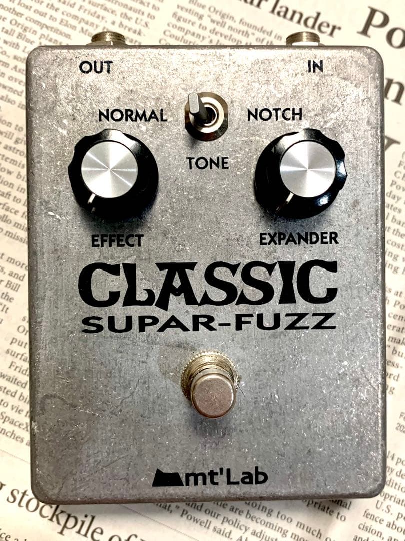 mt'lab CLASSIC SUPAR-FUZZ 【オクターブファズ】レア - メルカリ