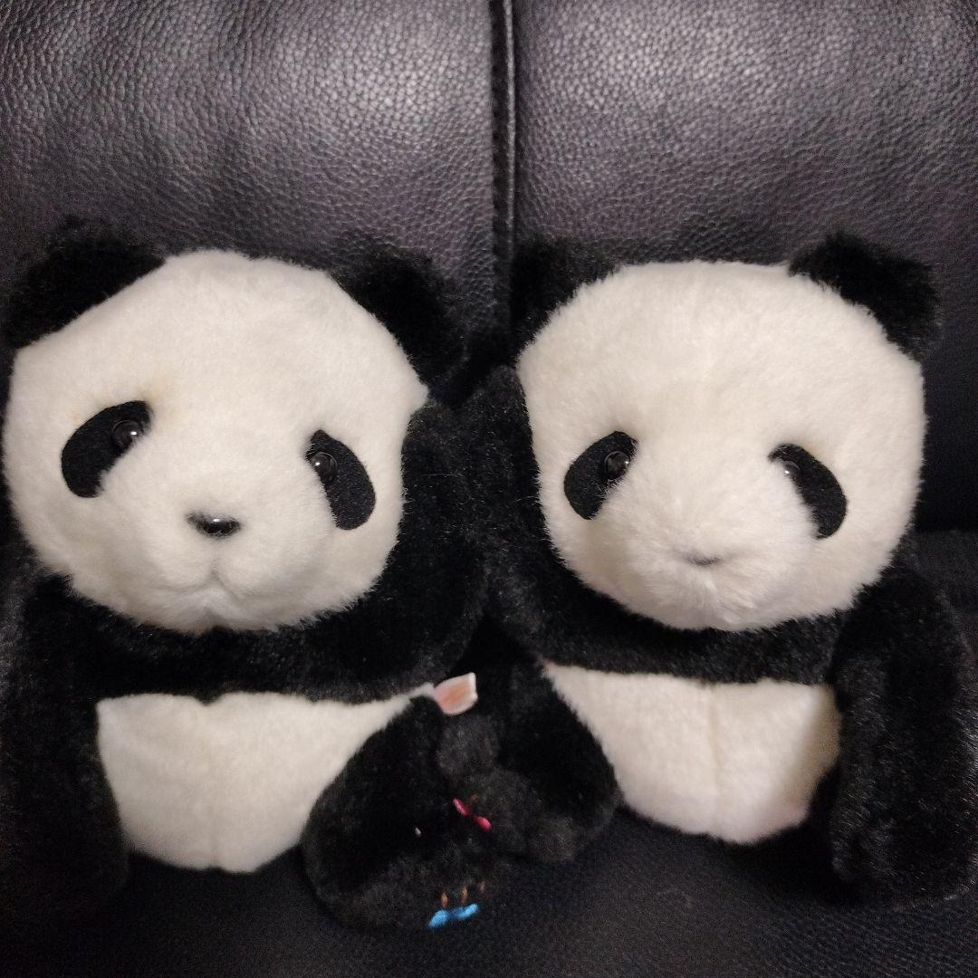 上野動物園 パンダ シンシン リーリー ぬいぐるみ - メルカリ