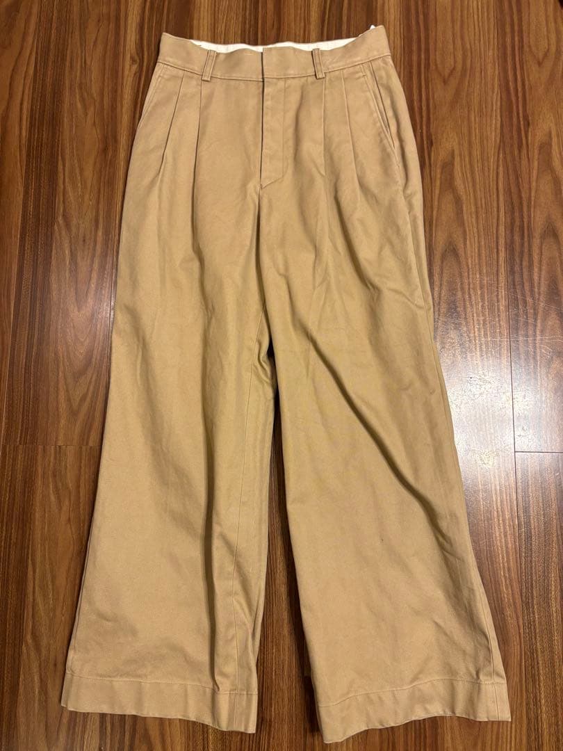 値下げ Chaos カオス 2タックチーノパンツ 38 - メルカリ