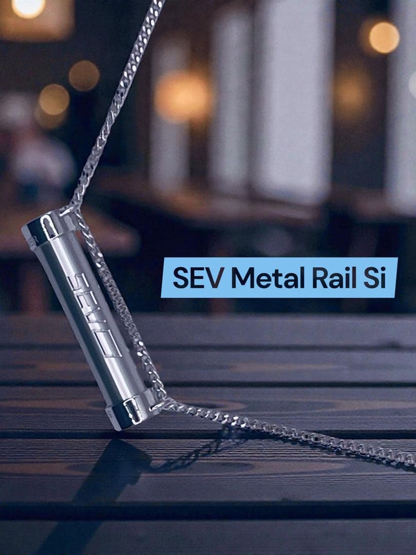 SEVメタルレールSiネックレス サイズ4段階調節40/45/50/55cm - メルカリ