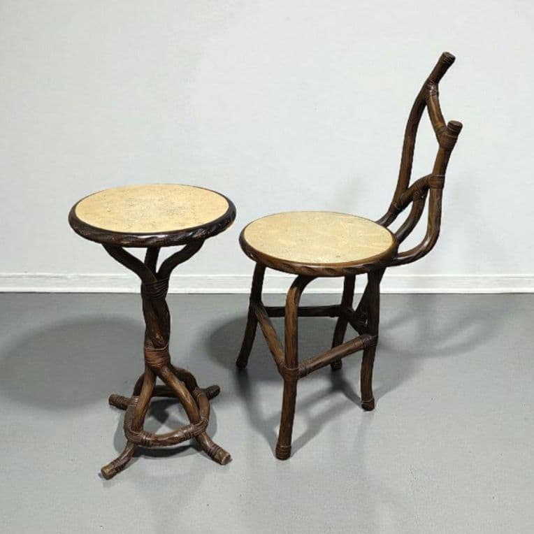 アジアン家具 サイドテーブル/コーヒーテーブル/飾り台/花台 椅子も出品中