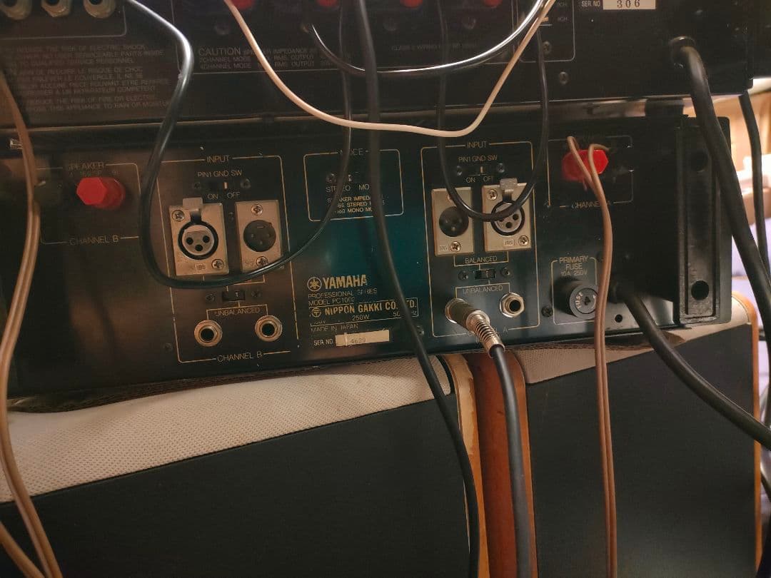 YAMAHA ヤマハ PAパワーアンプ PC-1002 レア！中古現状品！ - メルカリ