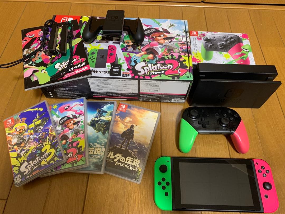✨美品✨Nintendo Switch スプラトゥーン2セット＆超豪華セット✨ Amazon.co.jp: Nintendo Switch スプラトゥーン2セット : ゲーム