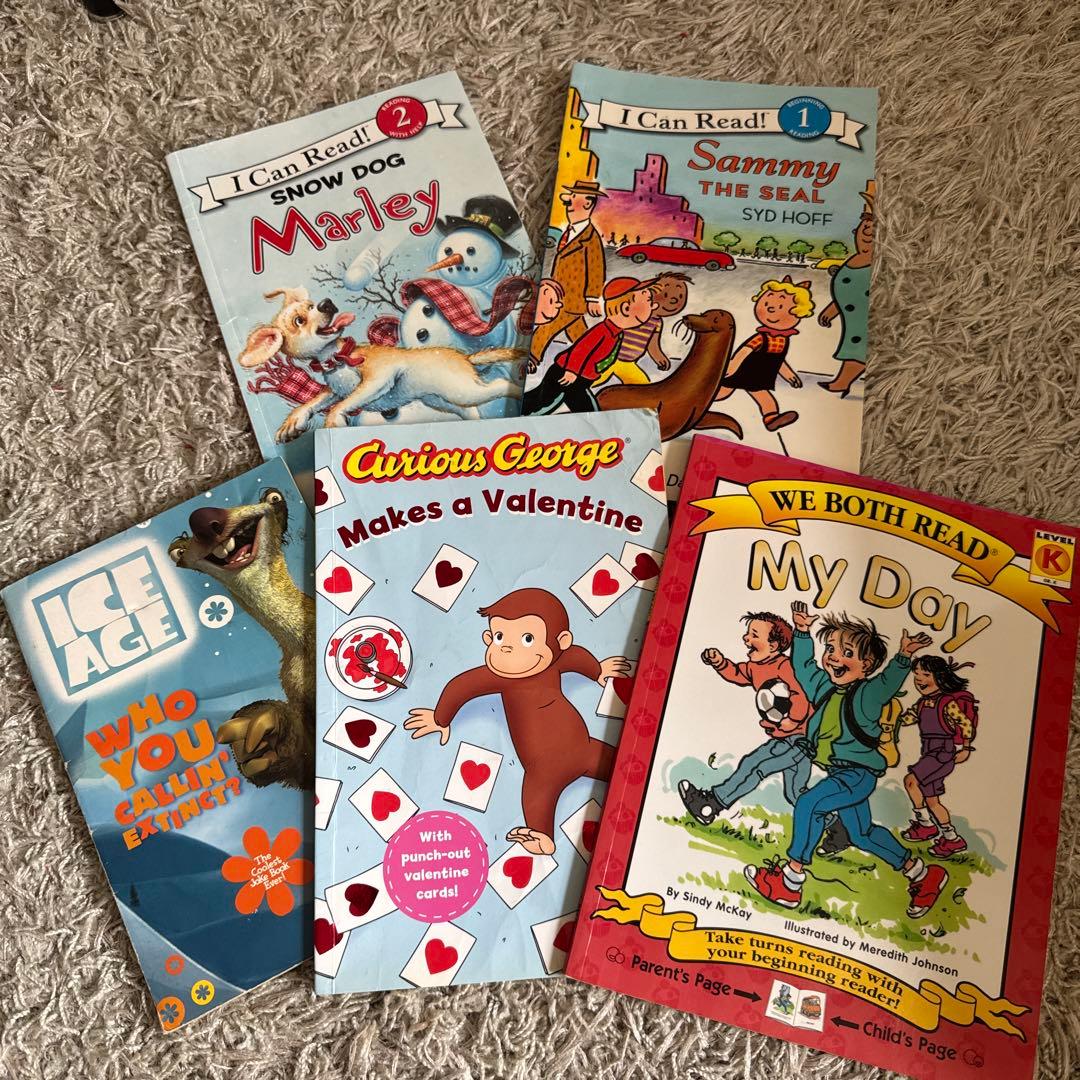 洋書・英語】子供向け絵本セット 5冊 - メルカリ