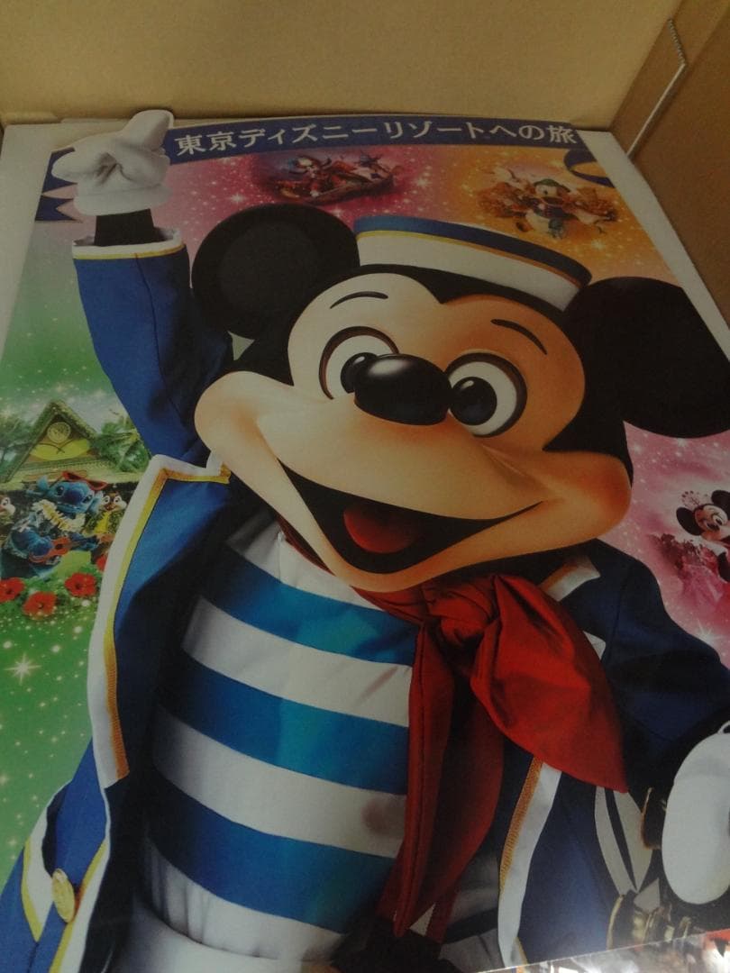 ミッキーマウス・ディズニーランド　　入手困難非売品　　170㎝等身大POP● ミッキーマウス・ディズニーランド 入手困難非売品 170㎝等身大POP