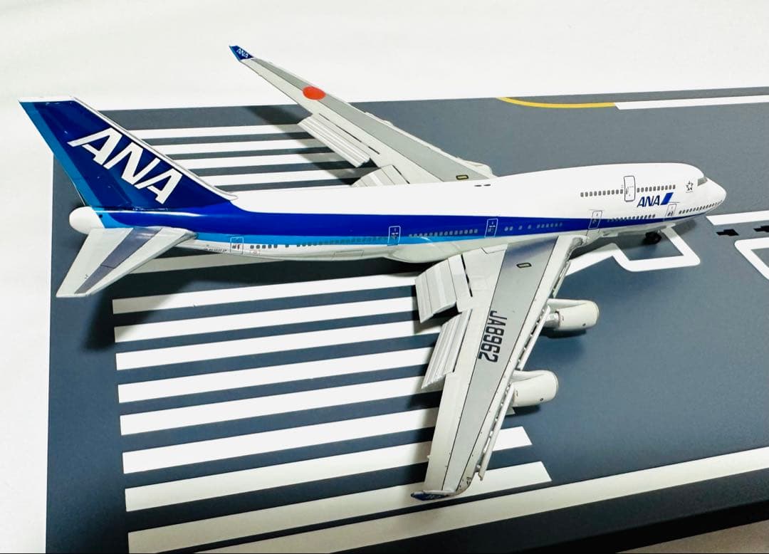 1/400 ANA 747-400 NH40045 全日空商事フラップダウン - メルカリ