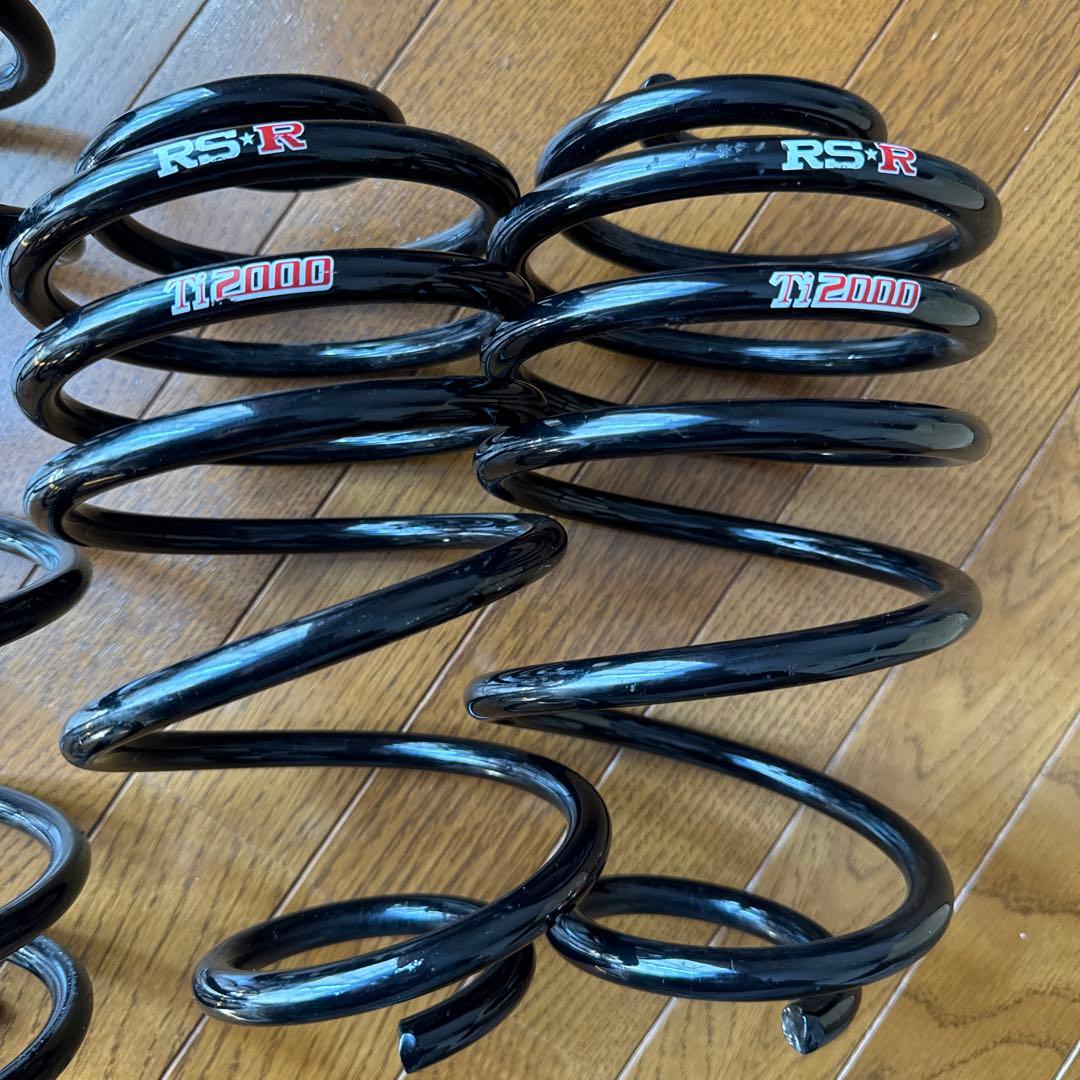 K12 マーチ用 RS-R Ti2000 サスペンションスプリング 4本セット