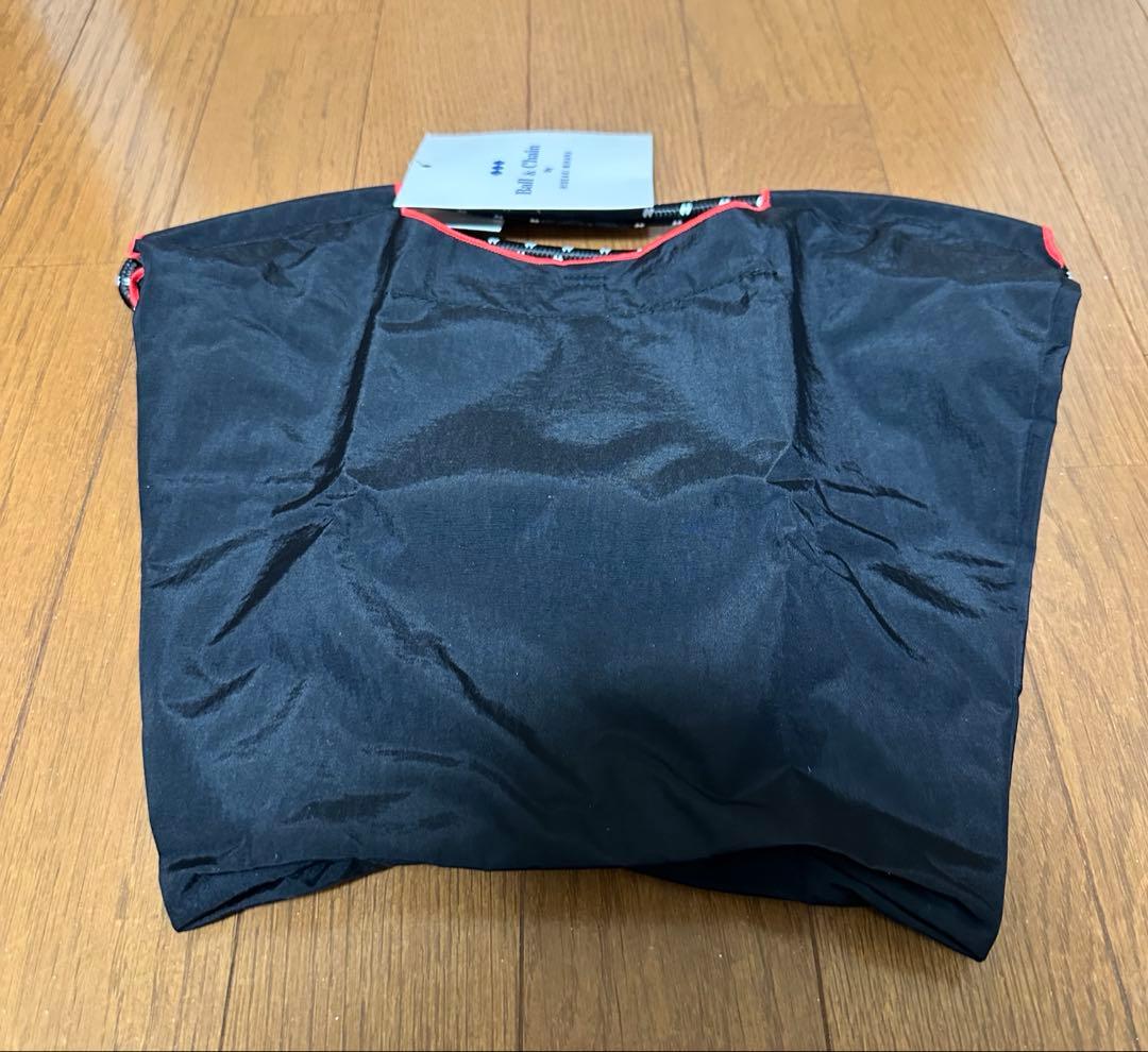 ボールアンドチェーン 不二家ペコちゃん コラボバッグMSブラック 限定