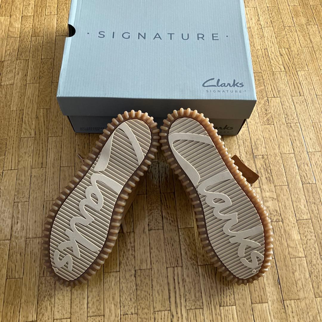 Clarks Premium Torhill Moss 24.5cm モカシン