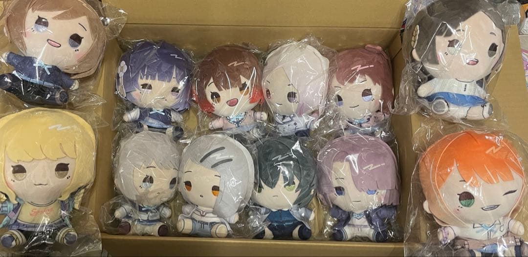 学マス　学園アイドルマスター　もちどる　12人全種セット 学園アイドルマスター 学マス もちどる ぬいぐるみ 12体セット｜Yahoo