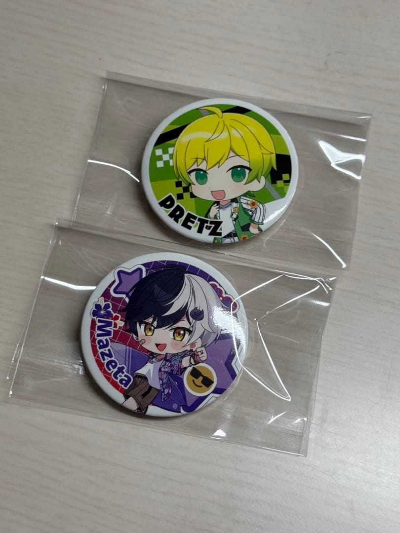 AMPTAK×COLORS まぜ太 ぷりっつ 缶バ - メルカリ