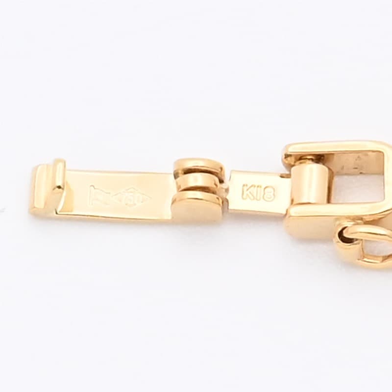 K18(18金) 喜平アンクレット 8面カットトリプル 6.4g 23cm 新品