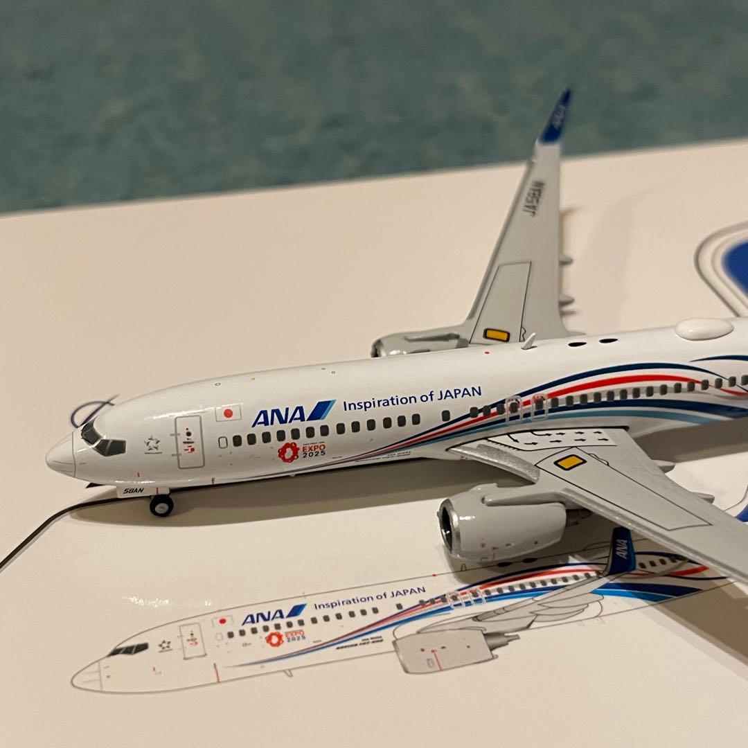 ANA 737-800 JA58AN Expo 2025 JC 1:400 - メルカリ