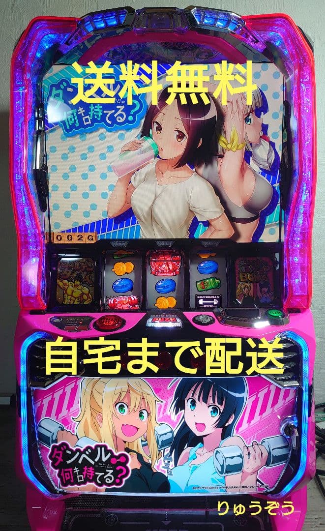スマスロ実機 ダンベル スマスロ遊技用ユニット取り付け済み Lダンベル何キロ持てる？X 中古