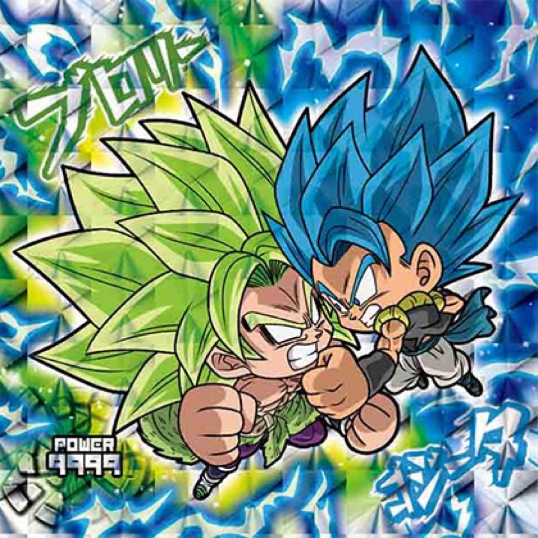 ドラゴンボール超戦士シールウエハースZ ゴジータVSブロリー WGR