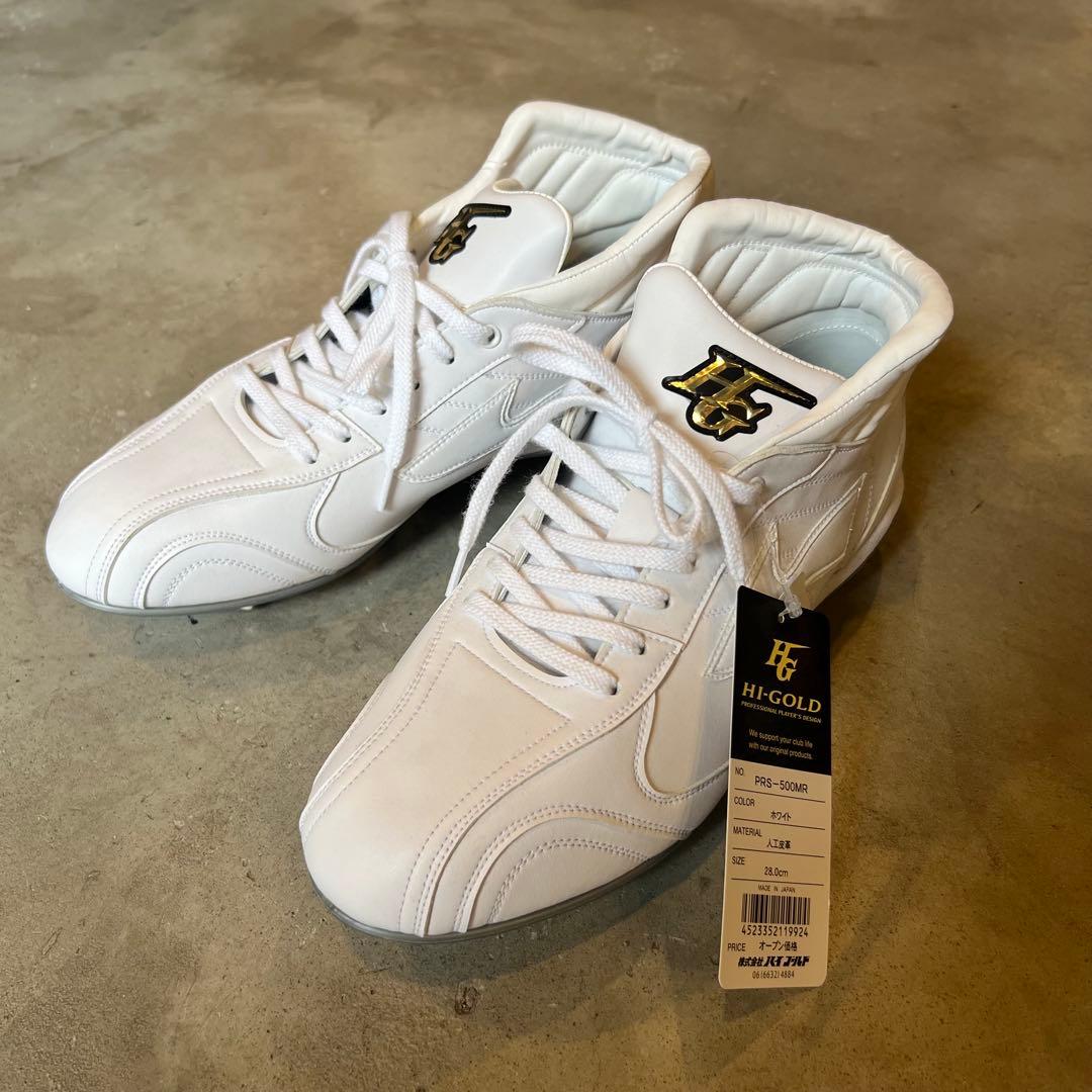 ⭐︎未使用新品⭐︎ ハイゴールド　金具スパイク　28.0cm