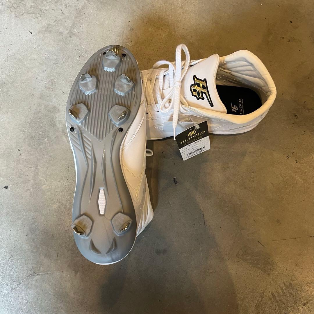 ⭐︎未使用新品⭐︎ ハイゴールド　金具スパイク　28.0cm