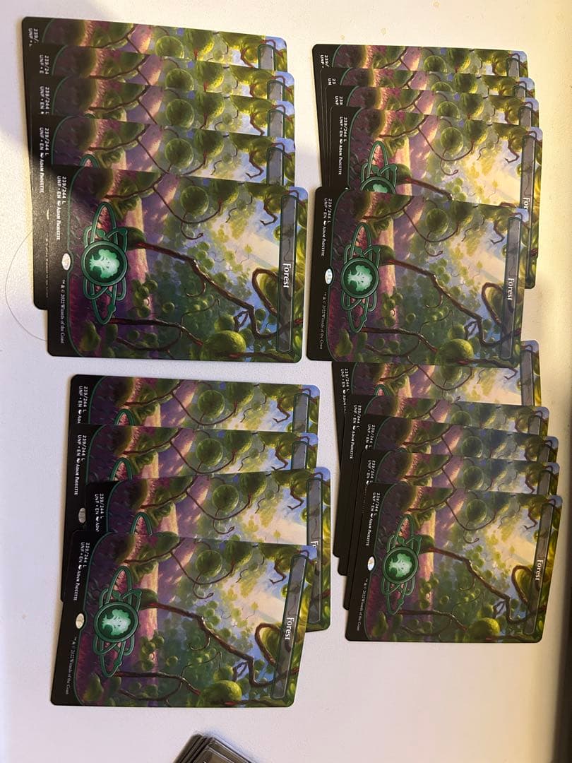 MTG「unfinity」基本土地100枚セット バラ可 アンフィニティ