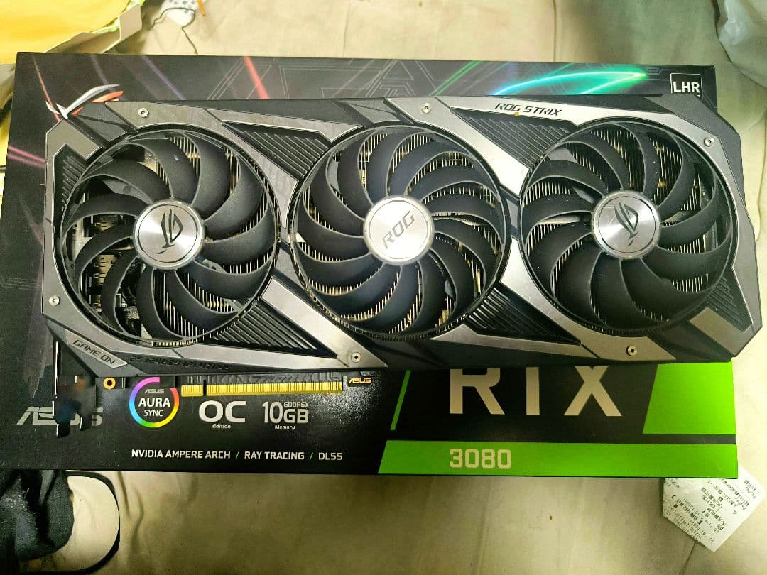 ROG STRIX GeForce RTX 3080 10GB OC【ジャンク】