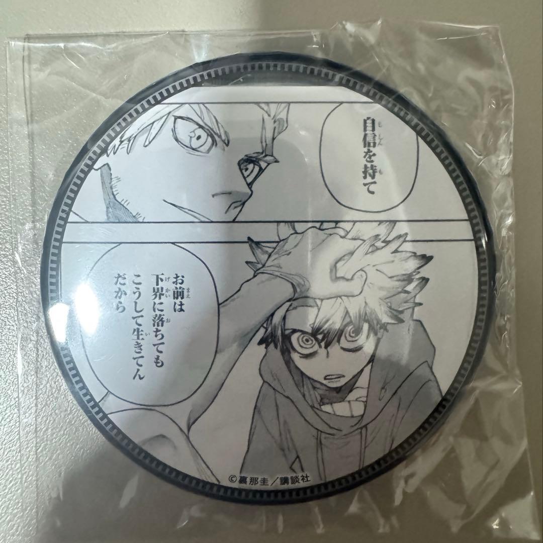 ガチアクタ くじ引き堂D賞 75mm缶バッジ ルド＆グリス - メルカリ