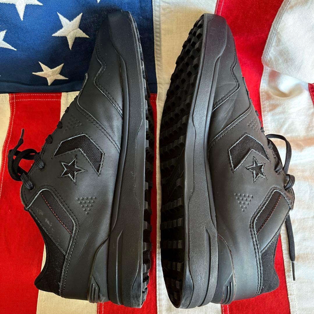 CONVERSE×BRIEFING GOLF スニーカー 28.0cm ブラック